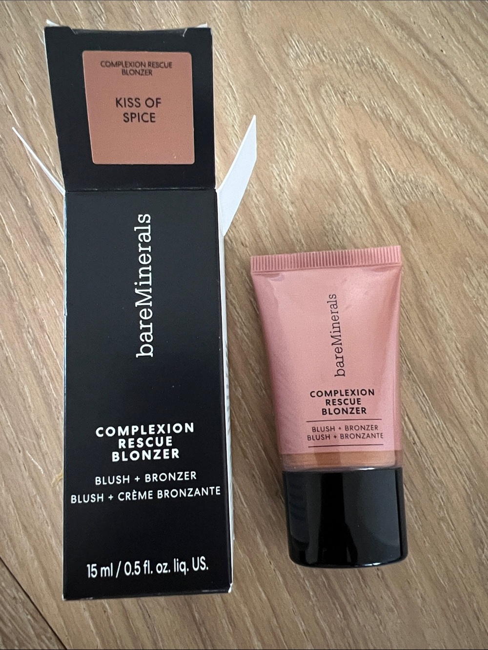 bareMinerals Complexion Rescue Bronzer Blush - Kiss of Spice (Peachy Coral)